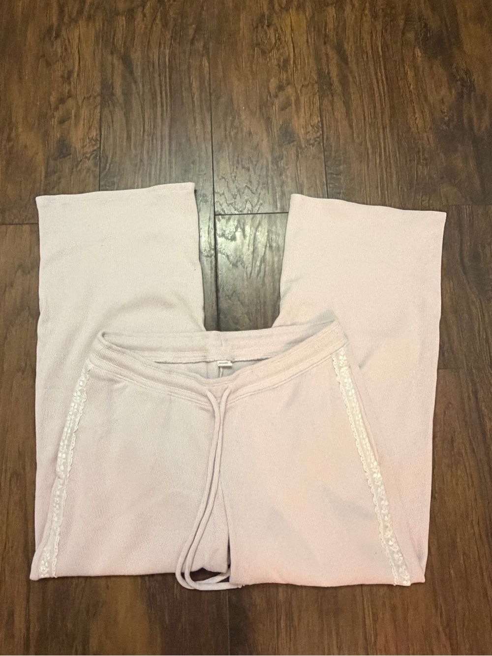 Pink sweatpants